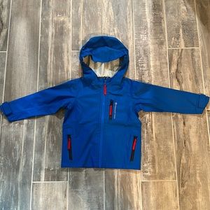 Vineyard Vines Kids Blue Rain Jacket Raincoat Sz 2T